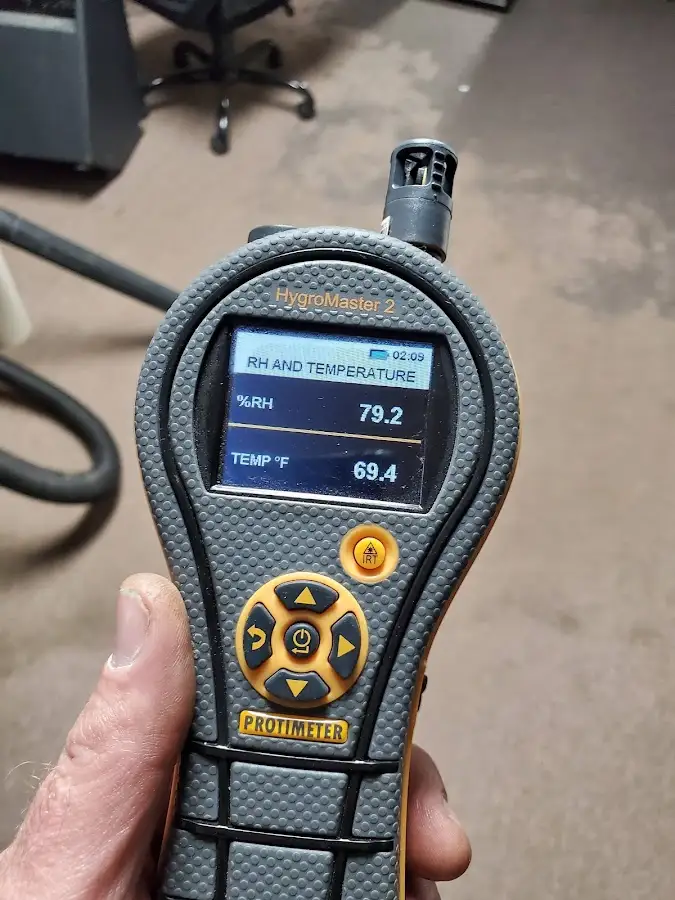 Moisture meter humidity assessment for Mold Remediation & Removal in Dunwoody